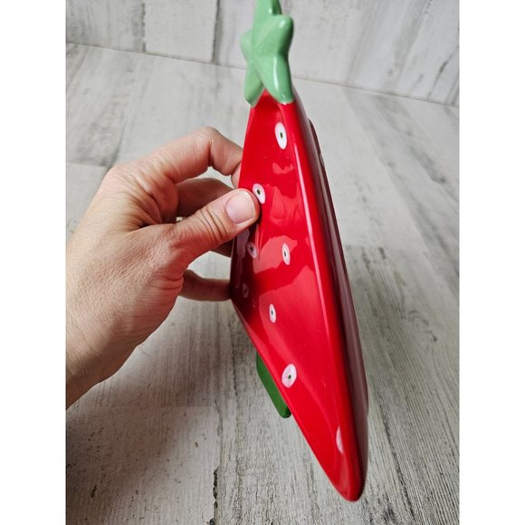 Raz Carole King tree unique plate appetizer mini Xmas decor unique Paula buttel - Picture 5 of 7